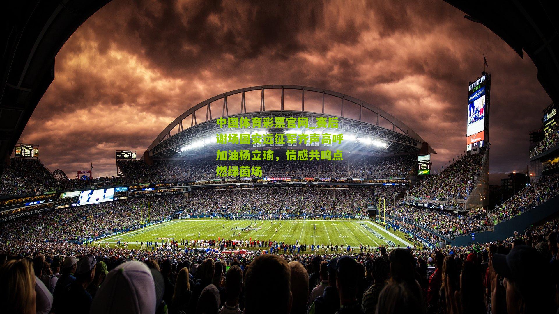 赛后谢场国安远征军齐声高呼加油杨立瑜，情感共鸣点燃绿茵场